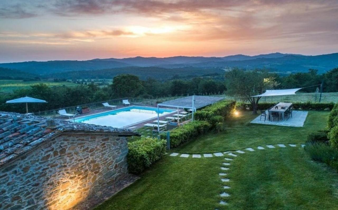 Villa La Colonna Bucine Εξωτερικό φωτογραφία